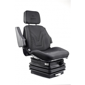  Fotel siedzenie ciągnikowe pneumatyczne komfortowe materiałowe  MONTANA 2- cętki